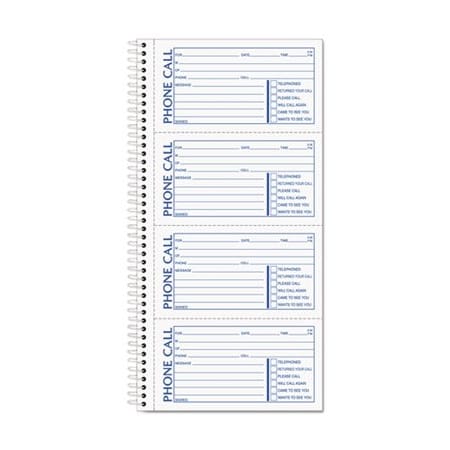 Tops Products BOOK, PHONE REC, NCR, 200ST 4002